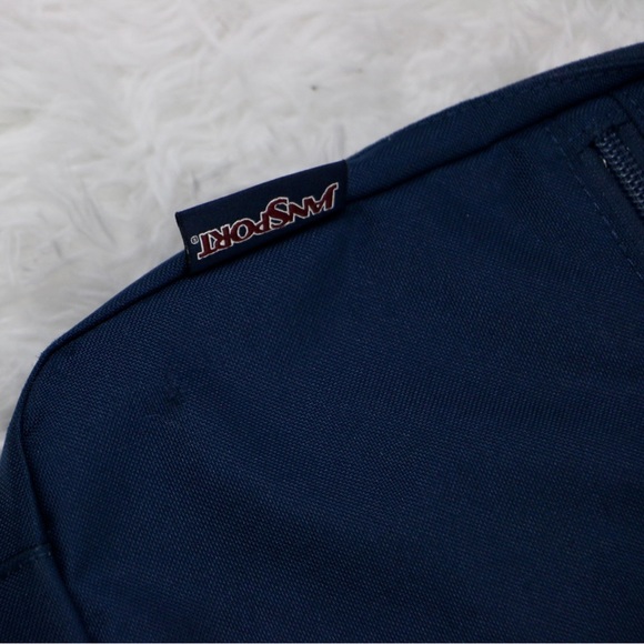 JanSport Lunch Break Insulated Lunch Bag Blue Compact Box Cooler Storage Case - Picture 6 of 10